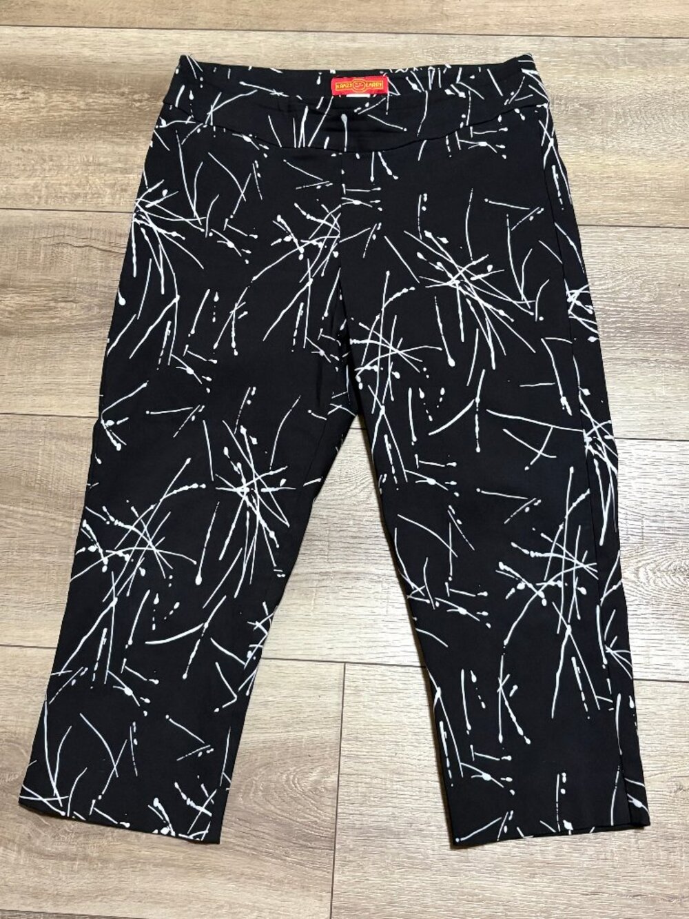 Krazy Larry Pants Size 10 Black